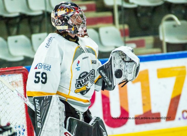 Photo hockey match Courchevel-Méribel-Pralognan - Brest  le 15/03/2017