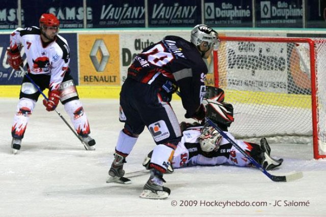 Photo hockey match Grenoble  - Neuilly/Marne le 14/02/2009