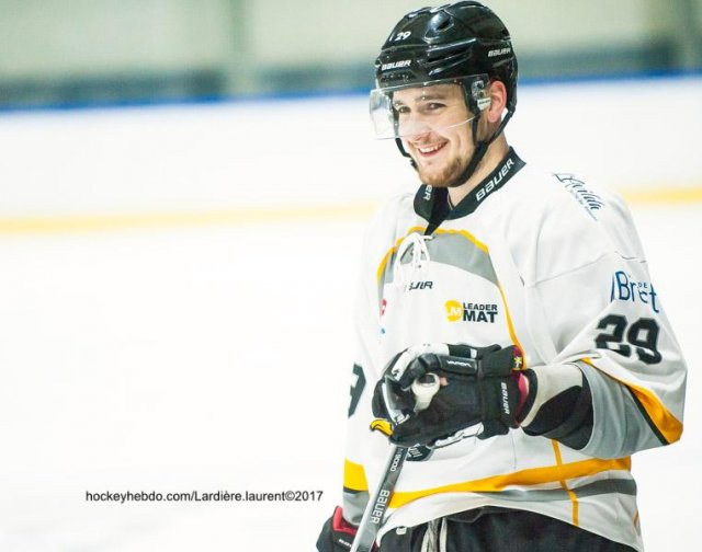 Photo hockey match Courchevel-Méribel-Pralognan - Brest  le 15/03/2017