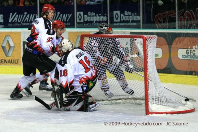 Photo hockey match Grenoble  - Neuilly/Marne le 14/02/2009