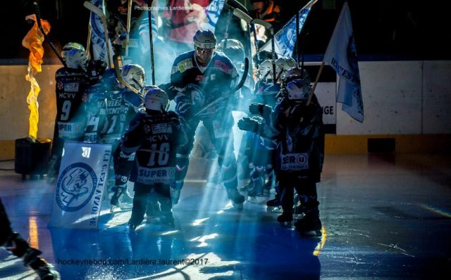 Photo hockey match Courchevel-Méribel-Pralognan - Brest  le 15/03/2017