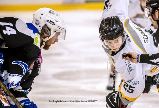 Photo hockey match Courchevel-Méribel-Pralognan - Brest  le 15/03/2017