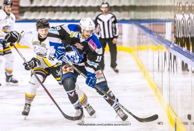 Photo hockey match Courchevel-Méribel-Pralognan - Brest  le 15/03/2017