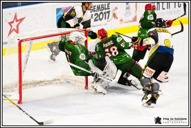 Photo hockey match Cergy-Pontoise - Chambéry le 11/03/2017