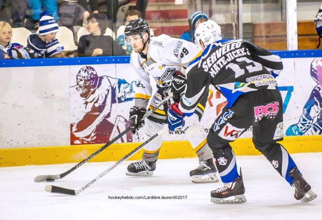 Photo hockey match Courchevel-Méribel-Pralognan - Brest  le 15/03/2017