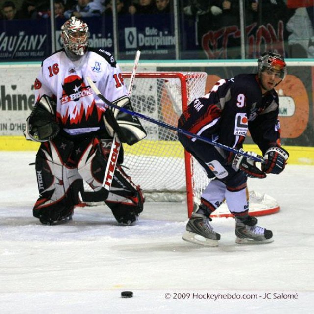 Photo hockey match Grenoble  - Neuilly/Marne le 14/02/2009