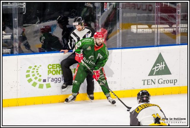 Photo hockey match Cergy-Pontoise - Chambéry le 11/03/2017