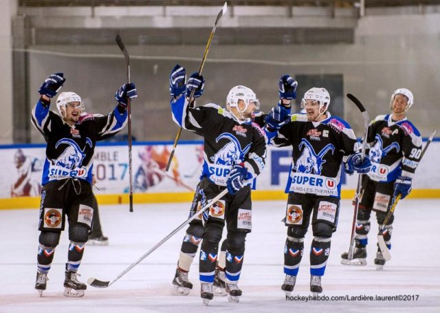 Photo hockey match Courchevel-Méribel-Pralognan - Brest  le 15/03/2017