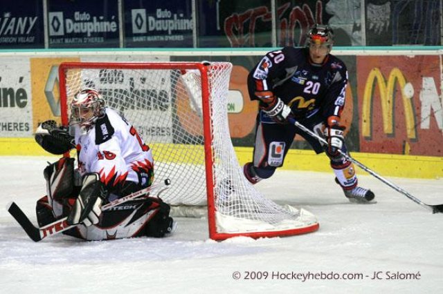 Photo hockey match Grenoble  - Neuilly/Marne le 14/02/2009