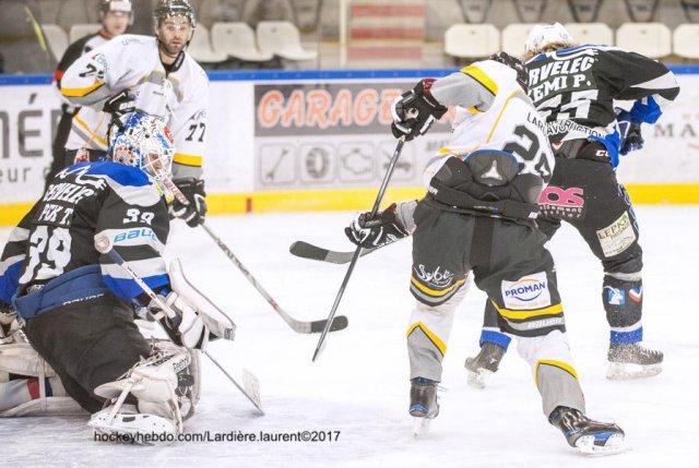 Photo hockey match Courchevel-Méribel-Pralognan - Brest  le 15/03/2017