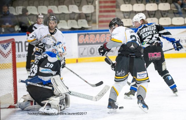 Photo hockey match Courchevel-Méribel-Pralognan - Brest  le 15/03/2017