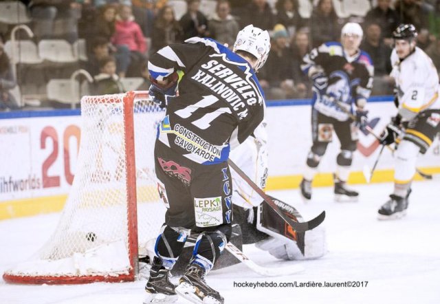 Photo hockey match Courchevel-Méribel-Pralognan - Brest  le 15/03/2017