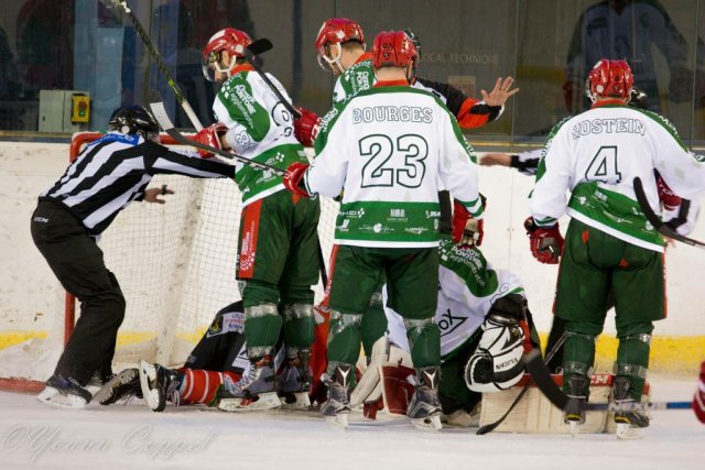 Photo hockey match Mont-Blanc - Cergy-Pontoise le 18/03/2017
