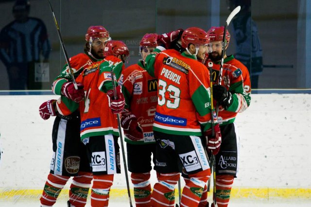 Photo hockey match Mont-Blanc - Cergy-Pontoise le 18/03/2017