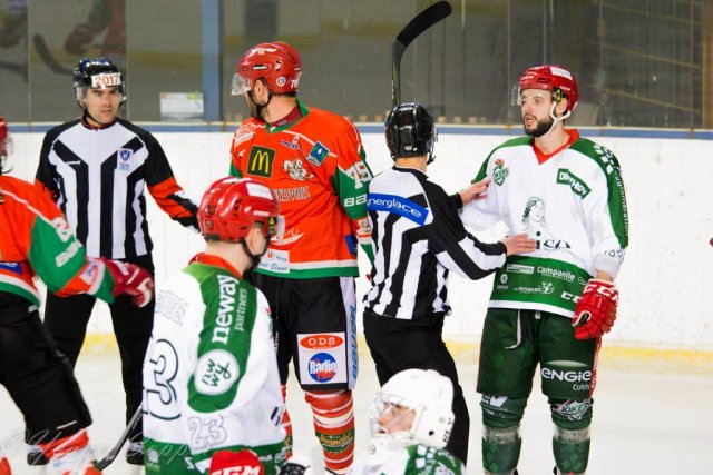 Photo hockey match Mont-Blanc - Cergy-Pontoise le 18/03/2017