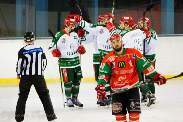 Photo hockey match Mont-Blanc - Cergy-Pontoise le 18/03/2017
