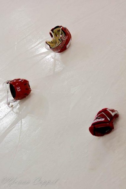Photo hockey match Mont-Blanc - Cergy-Pontoise le 18/03/2017