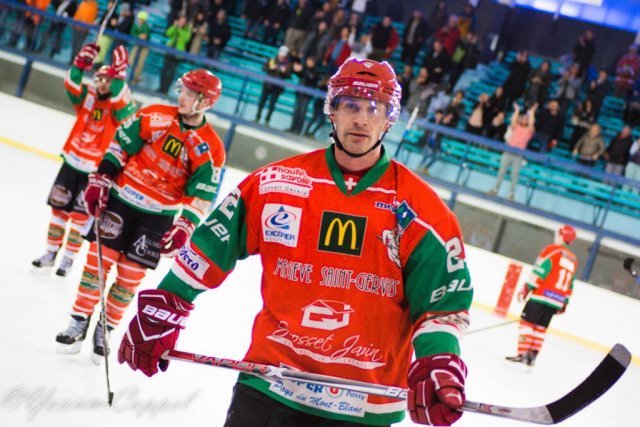 Photo hockey match Mont-Blanc - Cergy-Pontoise le 18/03/2017