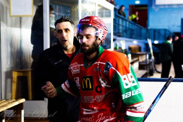 Photo hockey match Mont-Blanc - Cergy-Pontoise le 18/03/2017