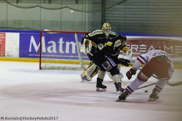 Photo hockey match Rouen - Grenoble  le 18/03/2017
