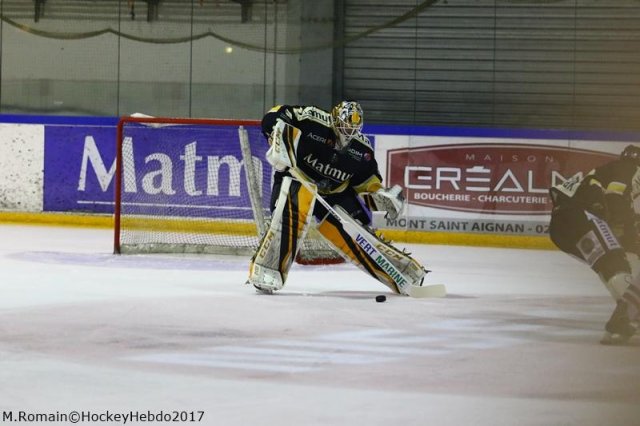 Photo hockey match Rouen - Grenoble  le 18/03/2017