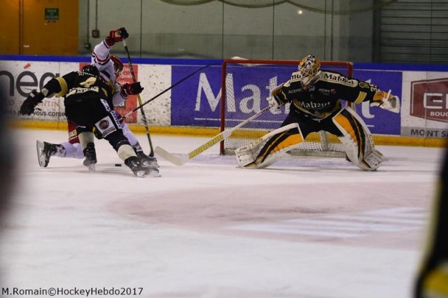Photo hockey match Rouen - Grenoble  le 18/03/2017