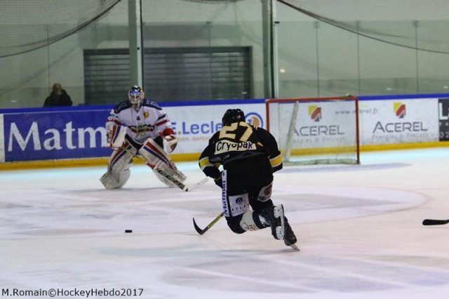Photo hockey match Rouen - Grenoble  le 18/03/2017