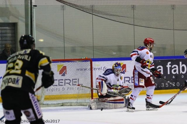Photo hockey match Rouen - Grenoble  le 18/03/2017