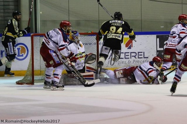 Photo hockey match Rouen - Grenoble  le 18/03/2017