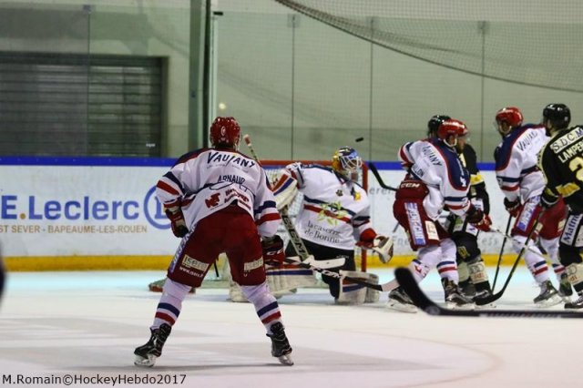 Photo hockey match Rouen - Grenoble  le 18/03/2017