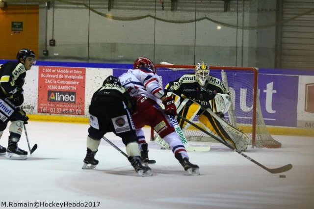 Photo hockey match Rouen - Grenoble  le 18/03/2017