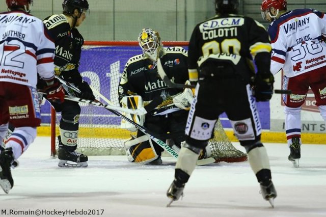 Photo hockey match Rouen - Grenoble  le 18/03/2017