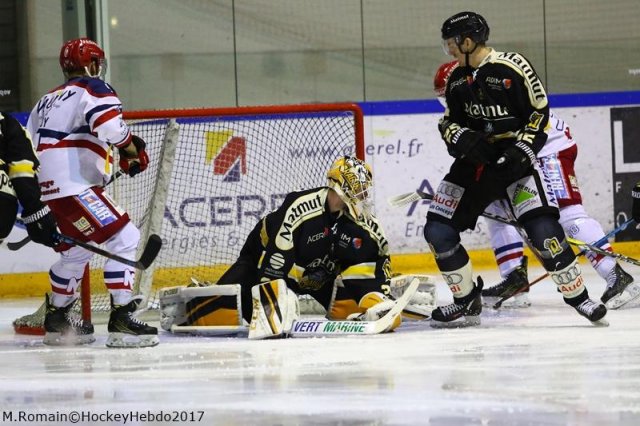 Photo hockey match Rouen - Grenoble  le 18/03/2017