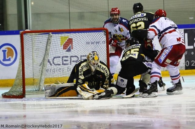 Photo hockey match Rouen - Grenoble  le 18/03/2017