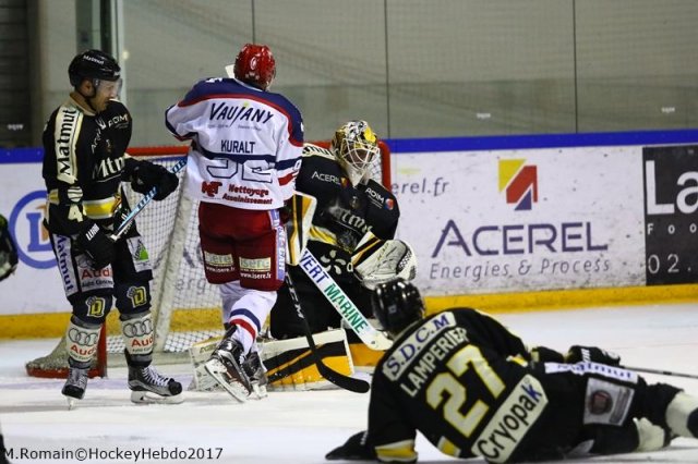 Photo hockey match Rouen - Grenoble  le 18/03/2017