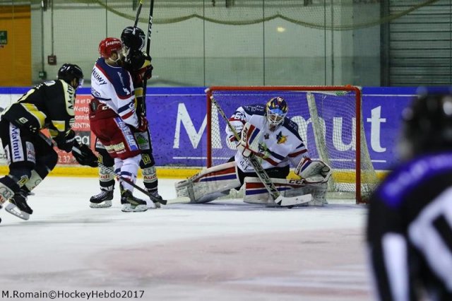 Photo hockey match Rouen - Grenoble  le 18/03/2017