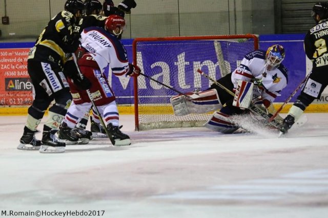 Photo hockey match Rouen - Grenoble  le 18/03/2017
