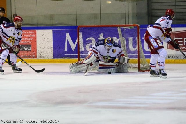 Photo hockey match Rouen - Grenoble  le 18/03/2017