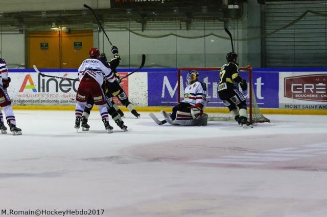 Photo hockey match Rouen - Grenoble  le 18/03/2017