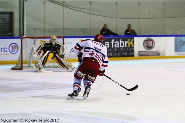 Photo hockey match Rouen - Grenoble  le 18/03/2017