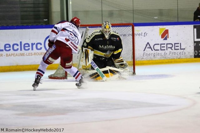 Photo hockey match Rouen - Grenoble  le 18/03/2017