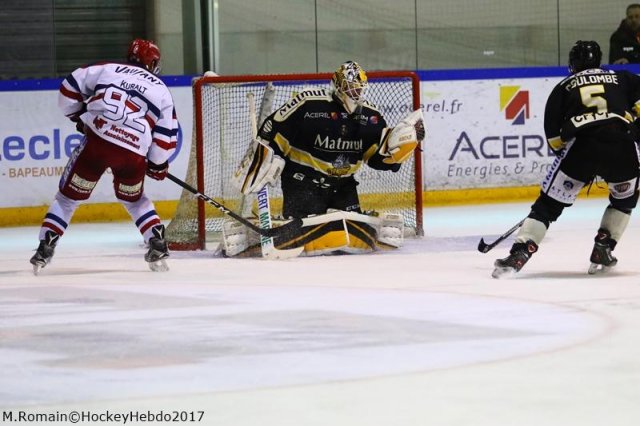 Photo hockey match Rouen - Grenoble  le 18/03/2017