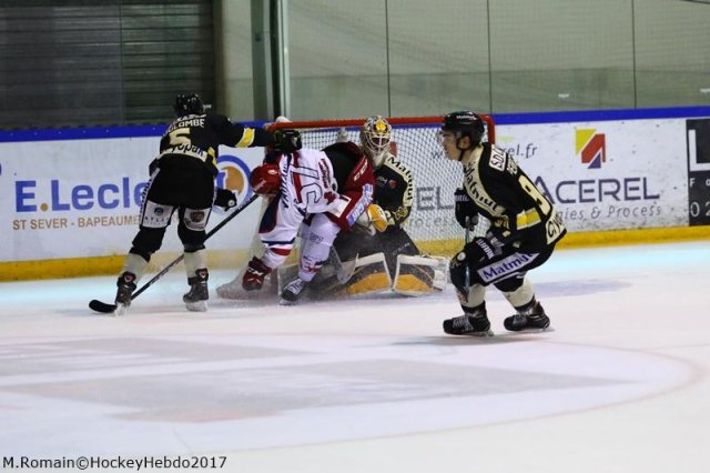 Photo hockey match Rouen - Grenoble  le 18/03/2017