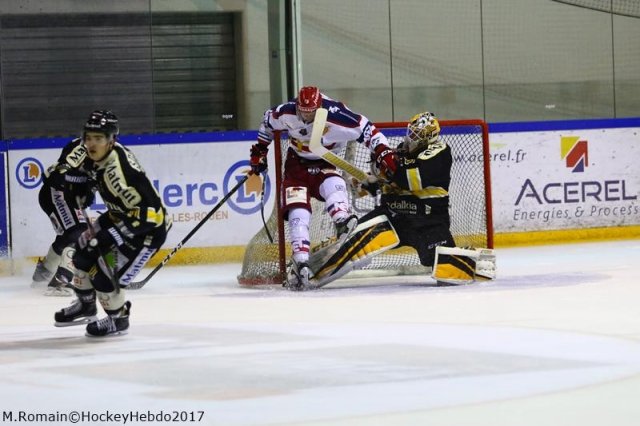 Photo hockey match Rouen - Grenoble  le 18/03/2017