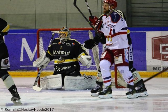 Photo hockey match Rouen - Grenoble  le 18/03/2017