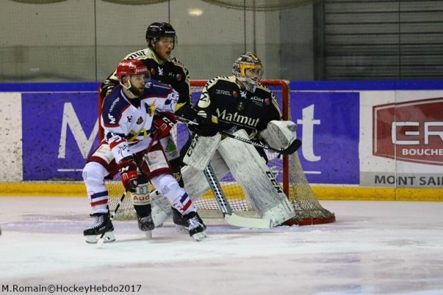 Photo hockey match Rouen - Grenoble  le 18/03/2017