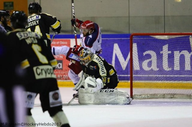 Photo hockey match Rouen - Grenoble  le 18/03/2017