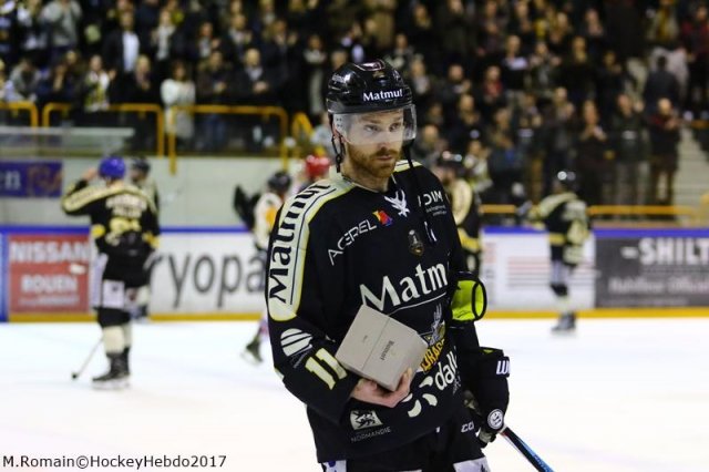 Photo hockey match Rouen - Grenoble  le 18/03/2017