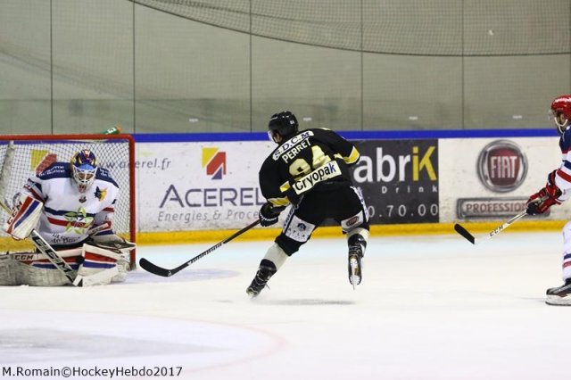 Photo hockey match Rouen - Grenoble  le 19/03/2017