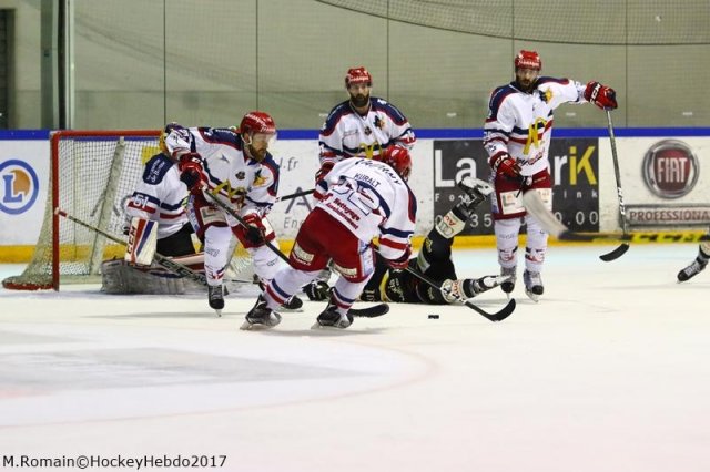 Photo hockey match Rouen - Grenoble  le 19/03/2017